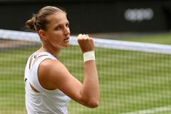 Karolína Plíšková v semifinále Wimbledonu 2021