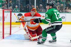 NHL Calgary Dallas Faksa