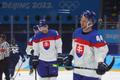 OH 2022, Peking, hokej, Finsko - Slovensko, zklamaní hokejisté Slovenska
