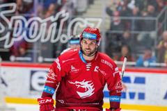 Vladimír Svačina v druhém semifinále hokejové extraligy 2021/22