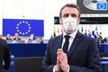 Emmanuel Macron na půdě Evropského parlamentu