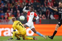 Europa Conference League - Round of 16 First Leg - Slavia Prague v LASK Linz