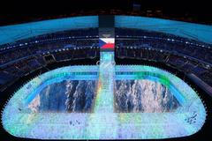 Slavnostní zahájení ZOH 2022 v Pekingu - slavnostní nástup: Česko