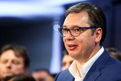 Srbský prezident Aleksandar Vučič.