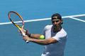 Rafael Nadal na turnaji v Melbourne 2022