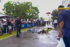 Srážka Luise Carlose Chii s manželkou