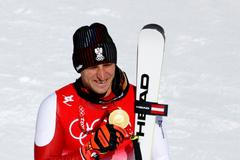 OH 2022, Peking, sjezdové lyžování, super-G, Matthias Mayer