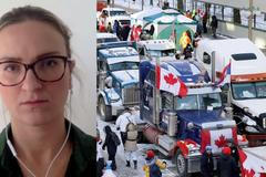 Češka z ochromené Ottawy: Protesty řidičů proti očkování se zvrhly, jsme jejich obětí