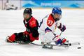 paralympiáda 2022, parahokej, čtvrtfinále, Čína - Česko, Václav Hečko