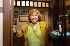 Světlana Alexijevičová, Minsk, Bělorusko, 2020