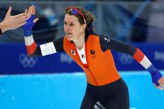 Ireen Wüstová, vítězka olympijského závodu na 1500 metrů v Pekingu