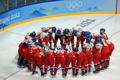 Česko vs. Dánsko na olympiádě v Pekingu 2022