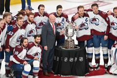 NHL: Stanley Cup Playoffs-Colorado Avalanche at Edmonton Oilers