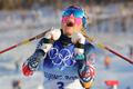 Therese Johaugová, vítězka skiatlonu na olympiádě v Pekingu 2022