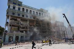 havana hotel Saratoga výbuch