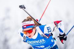 biatlon, Světový pohár 2020/2021, Oberhof, sprint, Tereza Vinklárková