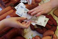 Rubl, nakupování, Rusko