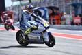 Filip Salač na motocyklu Moto2 týmu Gresini Racing při VC Katalánska 2022
