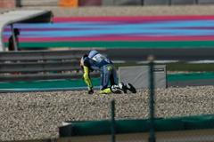 Pád Filipa Salače ve VC Kataru třídy Moto2