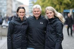 Martina Sáblíková, Petr Novák a Nikola Zdráhalová