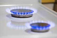 Ilustrační foto - energie, plyn, plynoměr, peníze, sporák, vaření, náklady