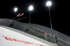 Skokan na lyžích Roman Koudelka trénuje v Pekingu za ZOH 2022