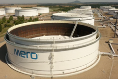 Mero, sklad ropy, nádrže, státní hmotné rezervy, plyn, energie, zásoby, ropa