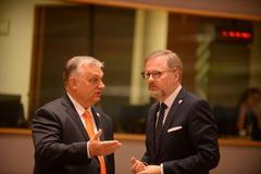 Viktor Orbán Petr Fiala