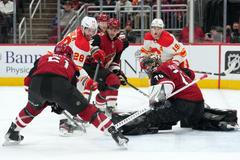 NHL: Calgary Flames at Arizona Coyotes