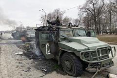 Foto / Charkov / Ukrajina /  Rusko / Útok / Invaze / 28. 2. 2022