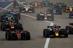 Start Velké ceny Bahrajnu formule 1 2022
