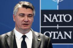 Chorvatský prezident Zoran Milanović NATO