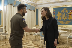 Prezident Zelenskyj přivítal finskou premiérku