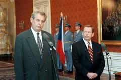 Jmenování Miloše Zemana premiérem - 1998