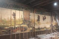 Americký pár při renovaci domu objevil nástěnné malby.