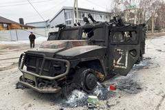 Foto / Charkov / Ukrajina /  Rusko / Útok / Invaze / 28. 2. 2022