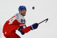 Tomáš Kundrátek v zápase Česko - Švýcarsko na ZOH 2022 v Pekingu