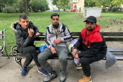 uprchlíci ze Sýrie hlavní nádraží