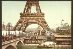 Paříž v době světové výstavy v roce 1900 na barevných fotkách