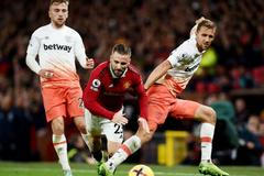 Tomáš Souček, Luke Shaw (Manchester United - West Ham)