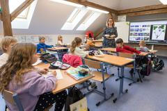 Základní škola Kostelní lhota, výuka, žáci, školství, Chytré Česko, malotřídka, učitel