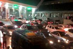 Nával na rusko-gruzínské hranici.