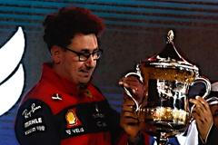 Šéf týmu Ferrari Mattia Binotto (2022)