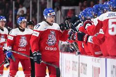 hokej, MS do 20 let, Česko - Německo, radost, Petr Hauser