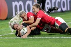 Čtvrtfinále MS v ragby žen Nový Zéland - Wales