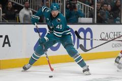 San Jose Sharks center Tomas Hertl