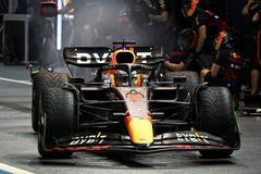 Max Verstappen, Red Bull v kvalifikaci na VC Singapuru F1 2022
