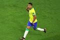 Casemiro slaví gól v zápase MS 2022 Brazílie - Švýcarsko