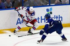 NHL: Stanley Cup Playoffs-New York Rangers at Tampa Bay Lightning