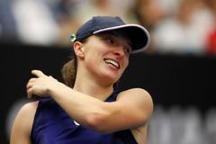 Iga Swiateková ve finále Ostrava Open 2022